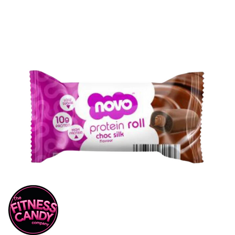 NOVO NUTRITION Protein Roll Bar Chocolate Silk