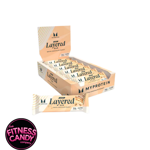 MYPROTEIN Crispy Layered BAR White Chocolate Peanut