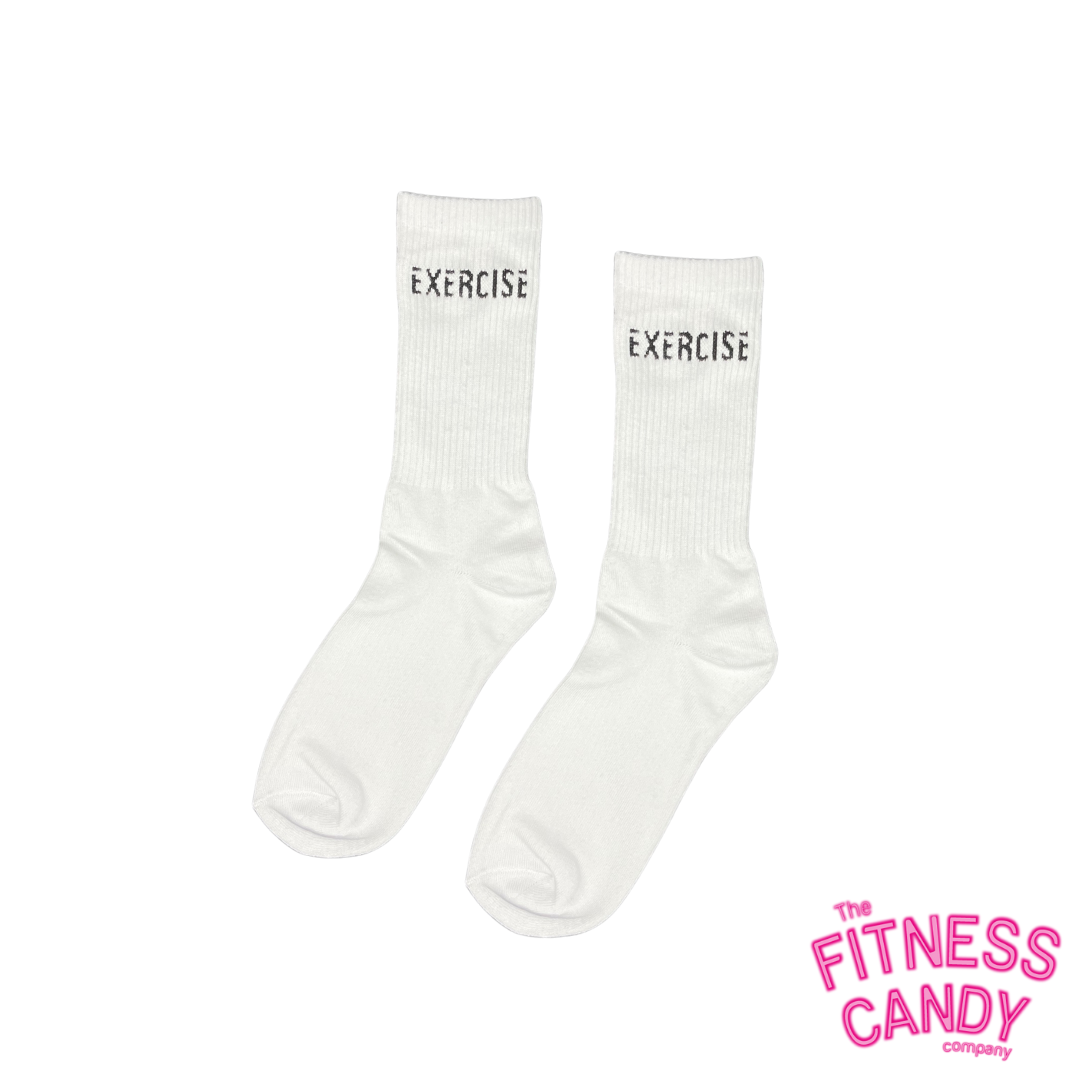 EXERCISE Sport Sokken - Wit