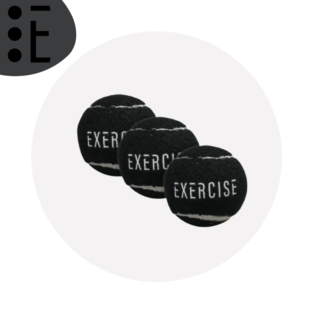 EXERCISE Tennisballen 3 Stuks