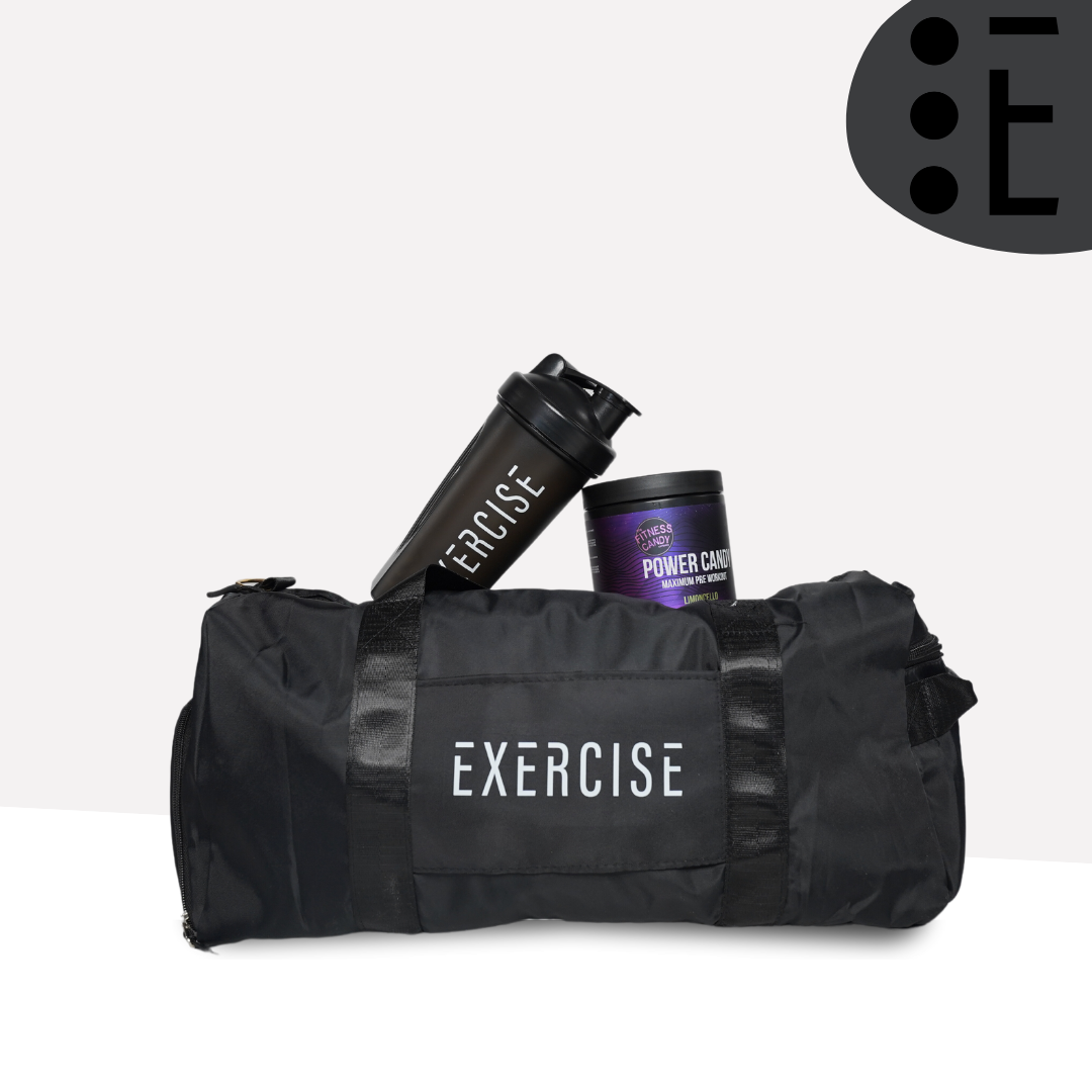 EXERCISE SPORTTAS Zwart