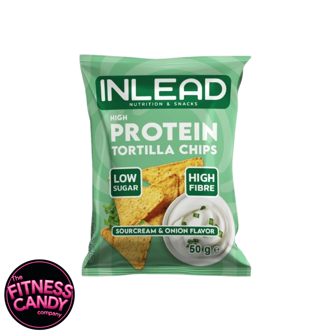 INLEAD Protein Tortilla Chips Sourcream & Onion