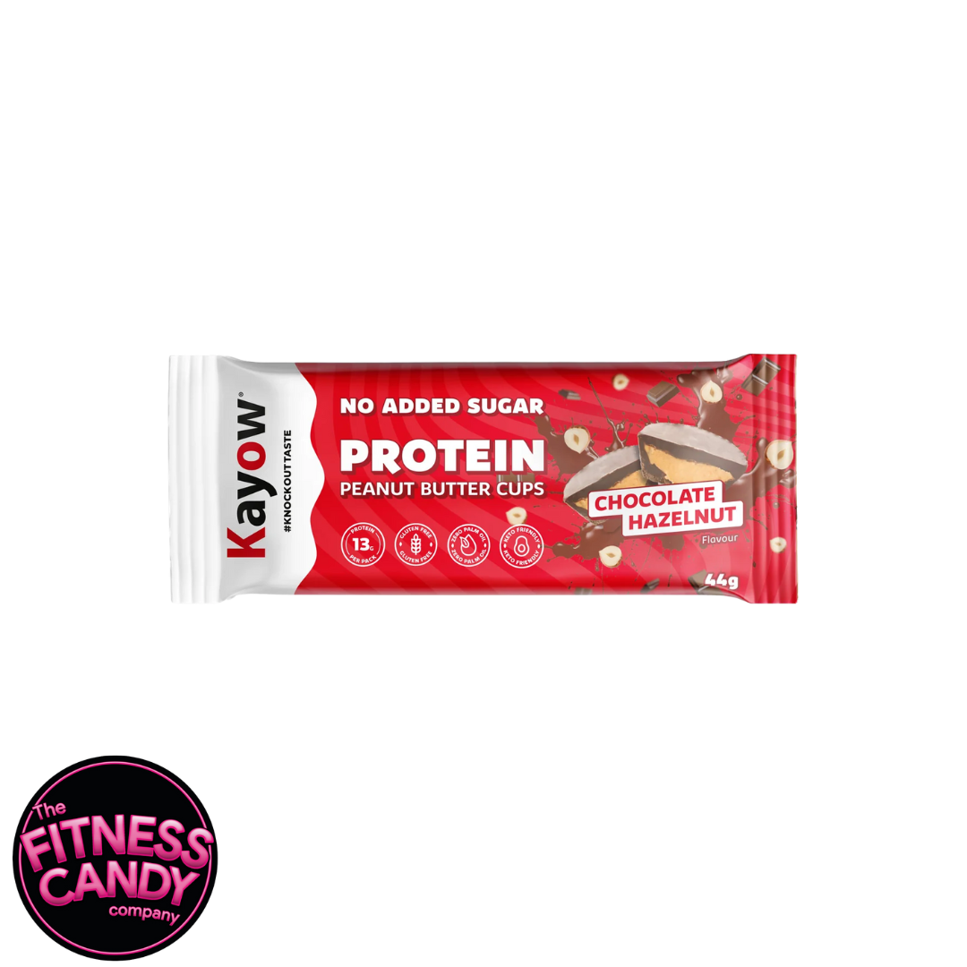 KAYOW Protein Peanut Butter Cups Chocolate Hazelnut (THT 19/05/2026)