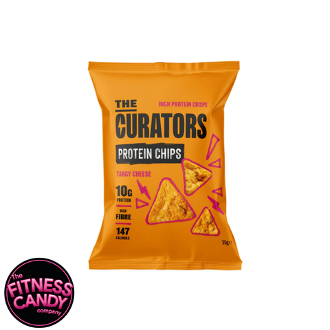 THE CURATORS Protein Chips Tangy Cheese