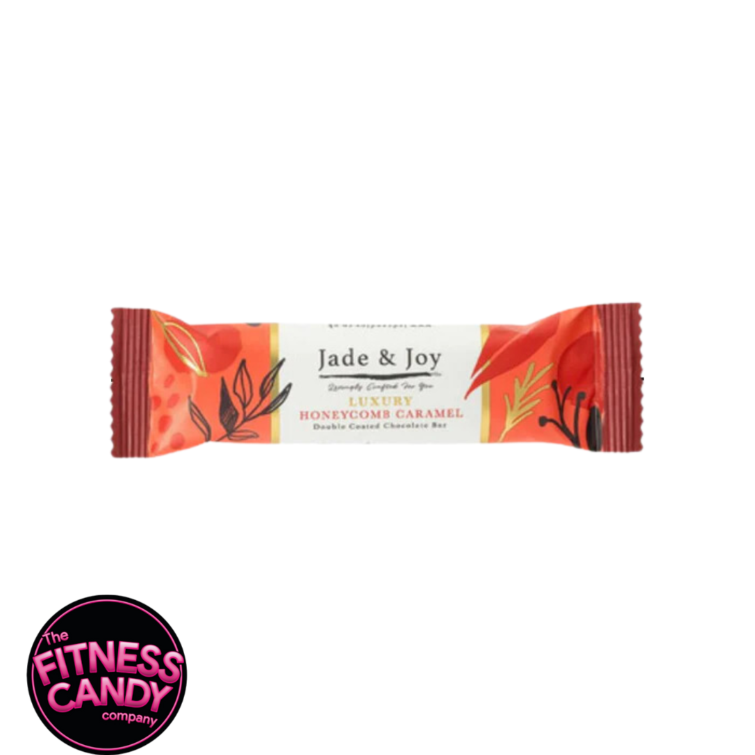 JADE & JOY Vegan Protein Bar Honeycomb Caramel