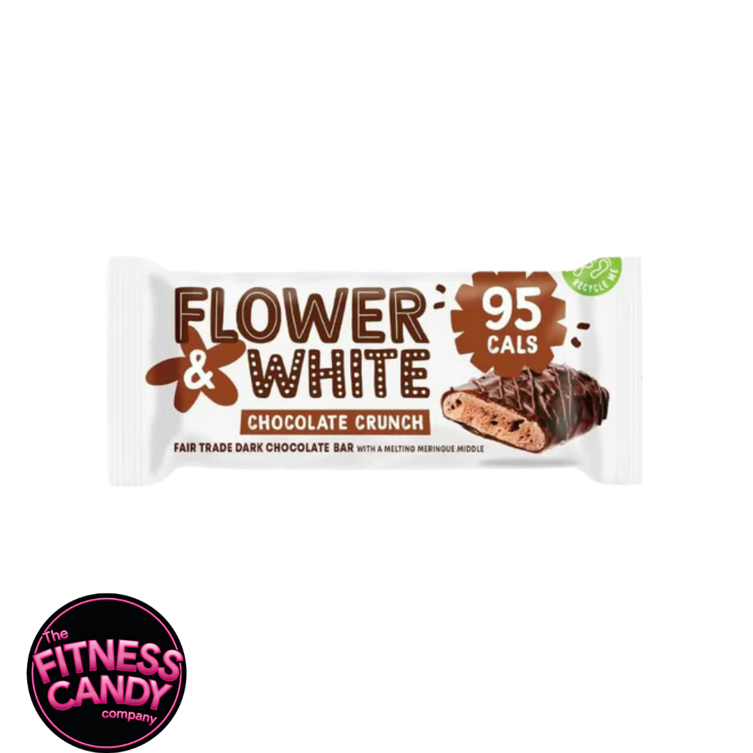 FLOWER & WHITE Chocolate Crunch