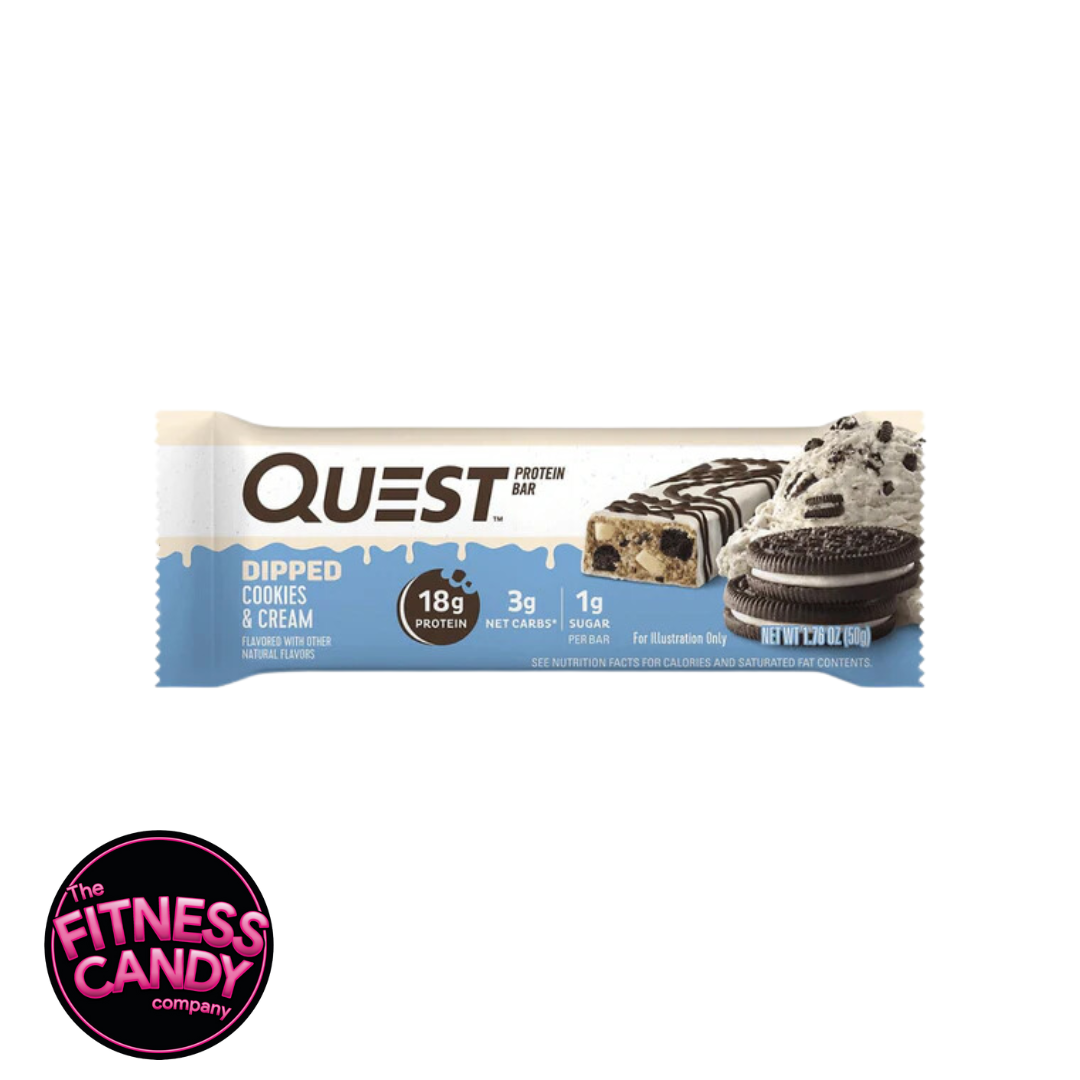 QUEST Nutrition Bar Dipped Cookies & Cream
