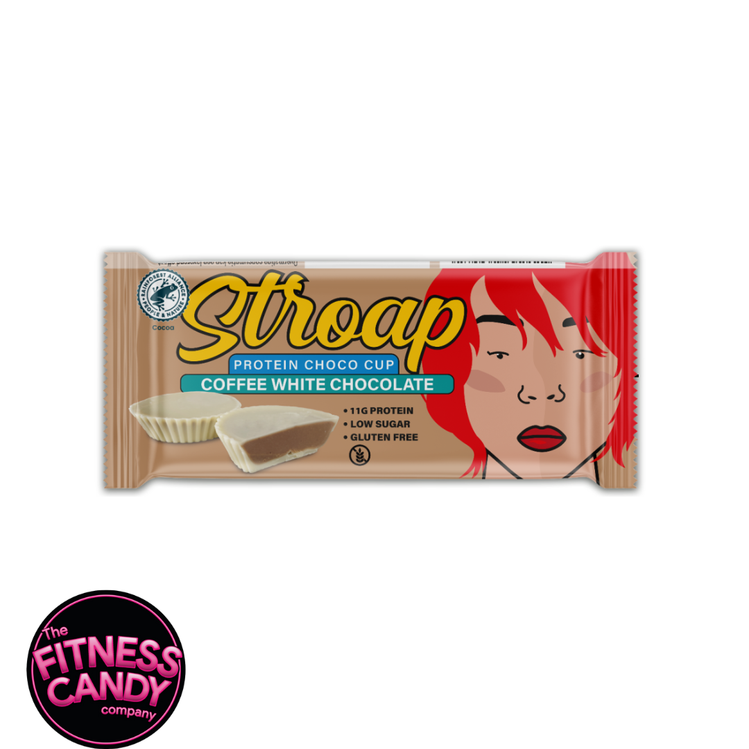 STROAP Protein Choco Cup Coffee White Chocolate