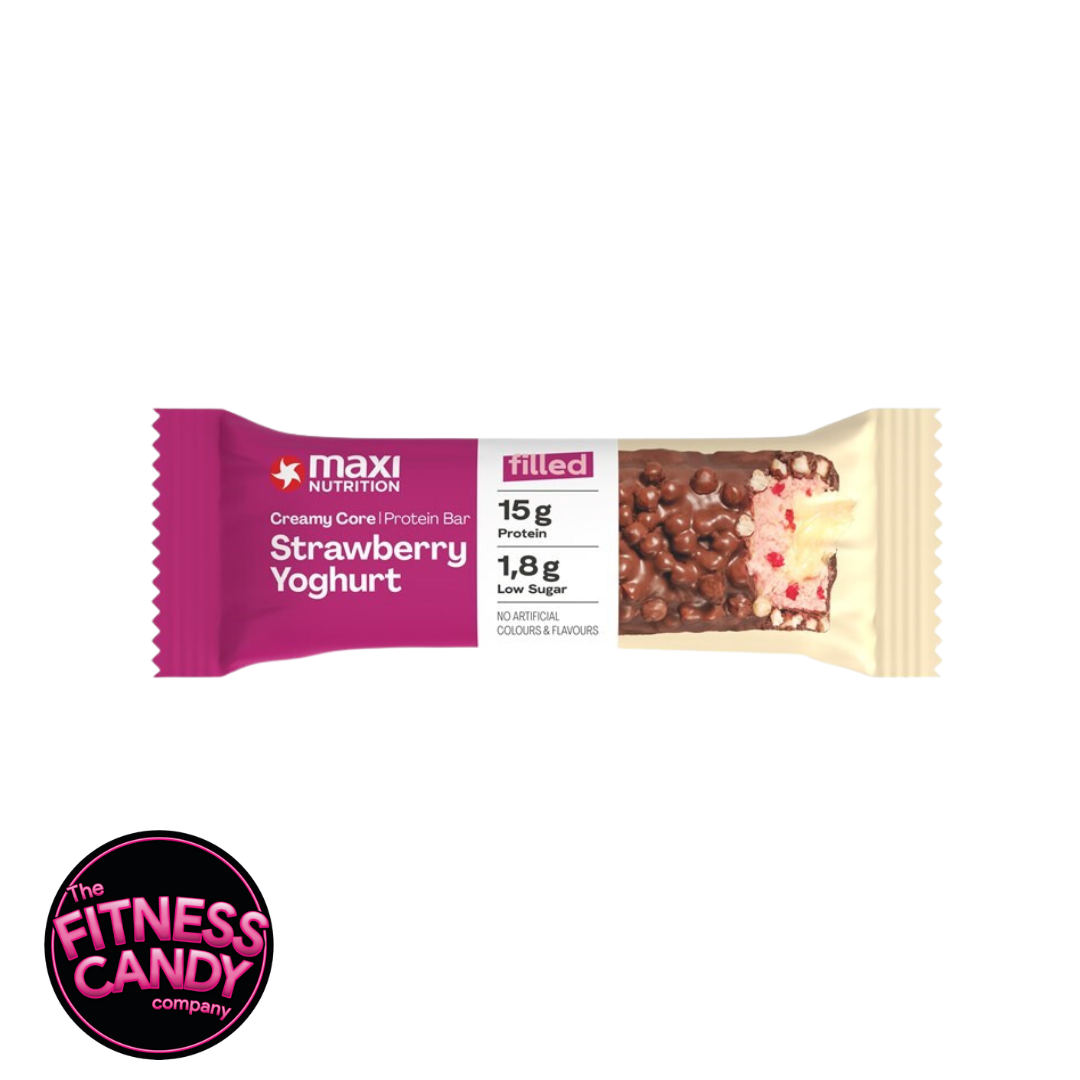 MAXI NUTRITION Creamy Core Strawberry Yoghurt