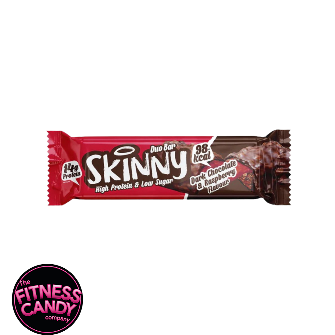 SKINNY FOOD CO Dark Chocolate Raspberry