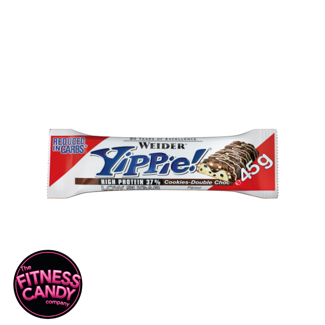 WEIDER Yippie Protein Bar Cookies Double