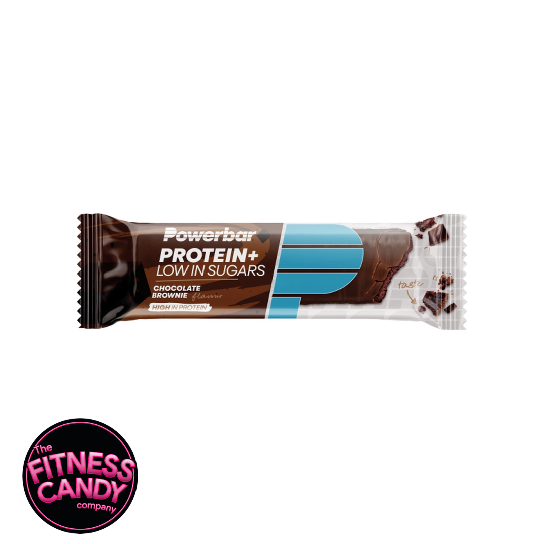POWERBAR Protein Plus Low Sugar Bar chocolate Brownie (THT 06-24)