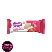 NOVO Nutrition Protein Wafer Bar Strawberry & Cream (THT 12/08/2026)