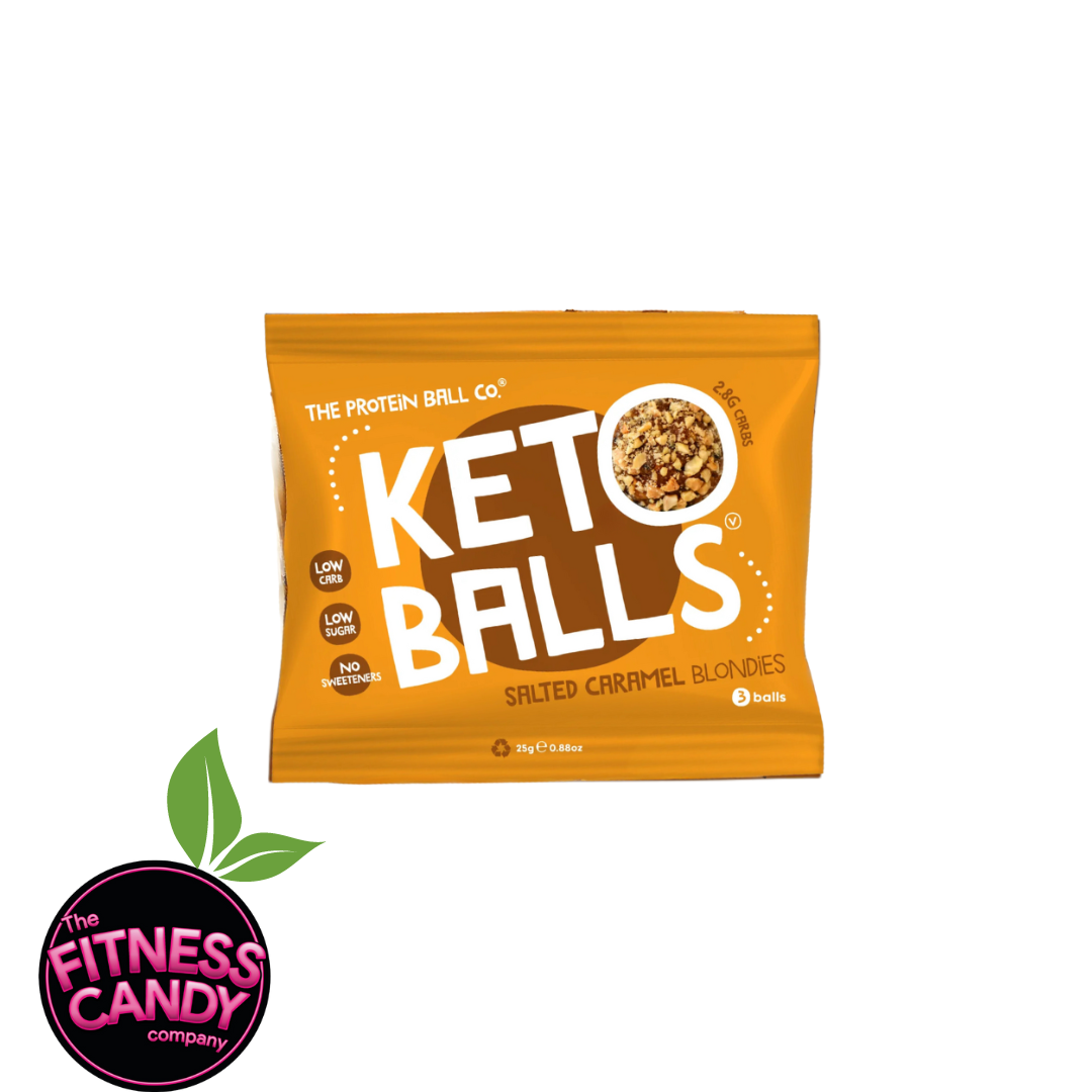 THE PROTEIN BALL CO Vegan Salted Caramel Blondie