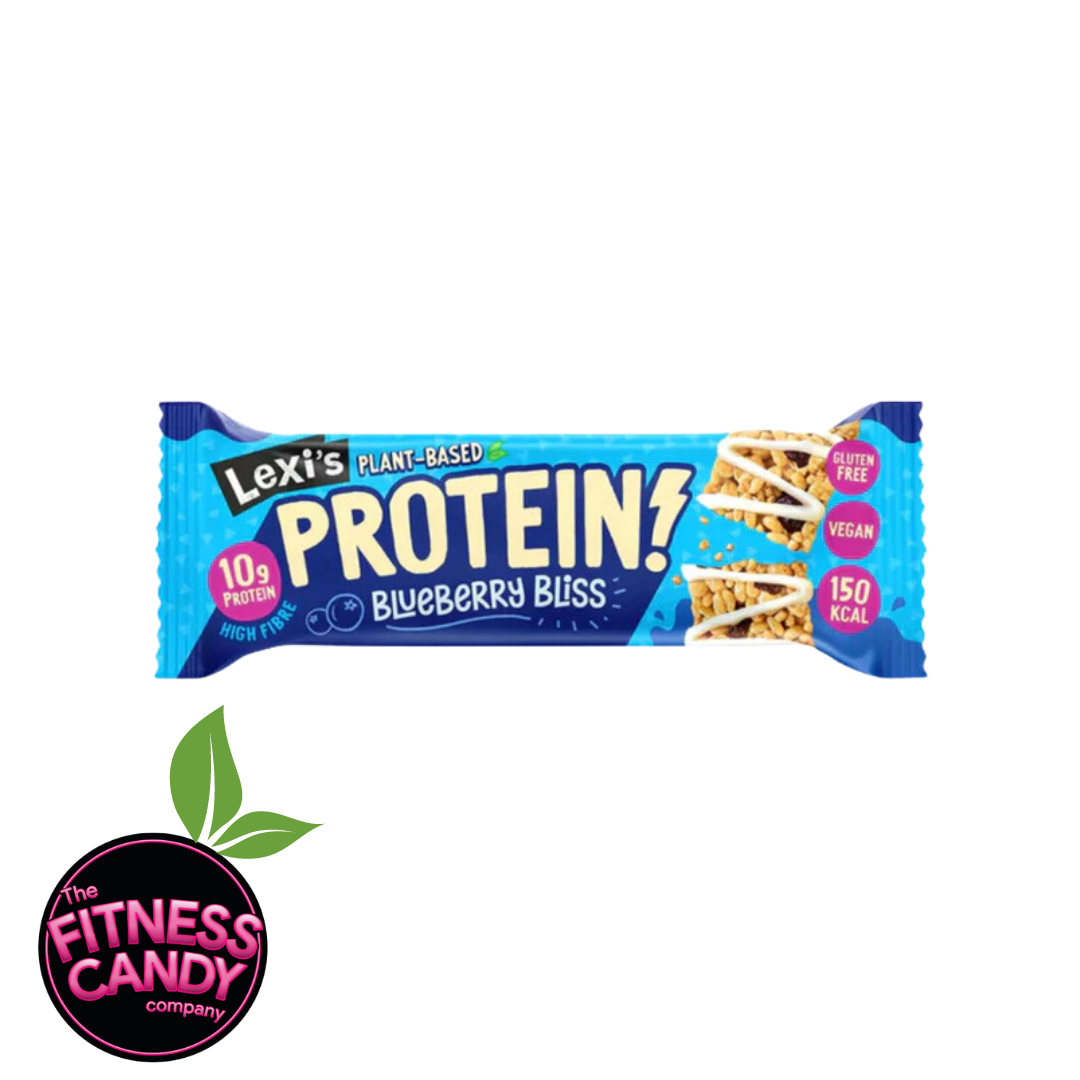 LEXI'S PLANT BASED PROTEIN BAR Blueberry Bliss