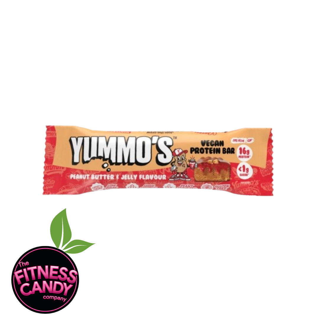 YUMMO'S Vegan Protein Bar Peanut Butter & Jelly