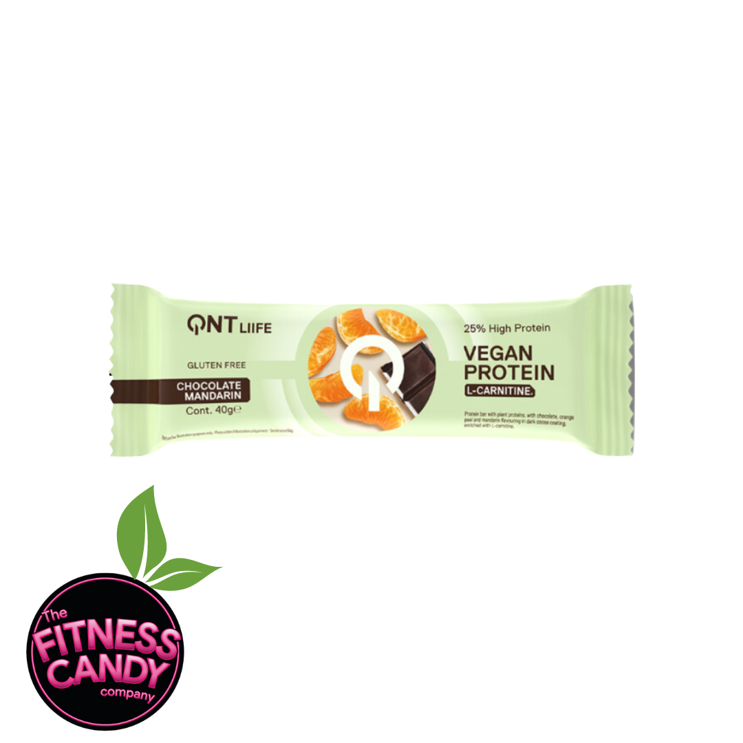 QNT Vegan Protein Bar Chocolate Mandarin