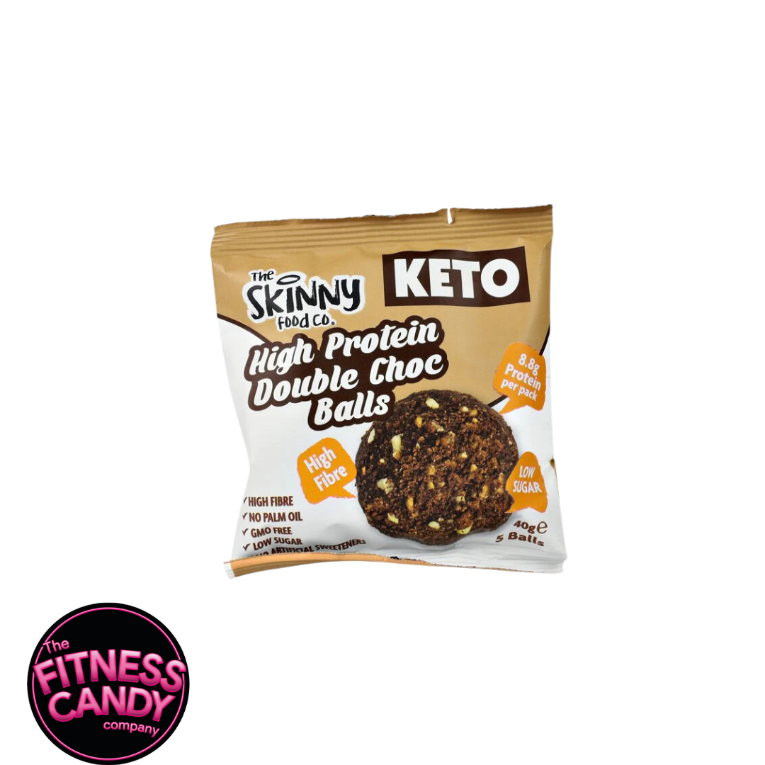 SKINNY FOOD CO High Protein Keto Balls Double Choco