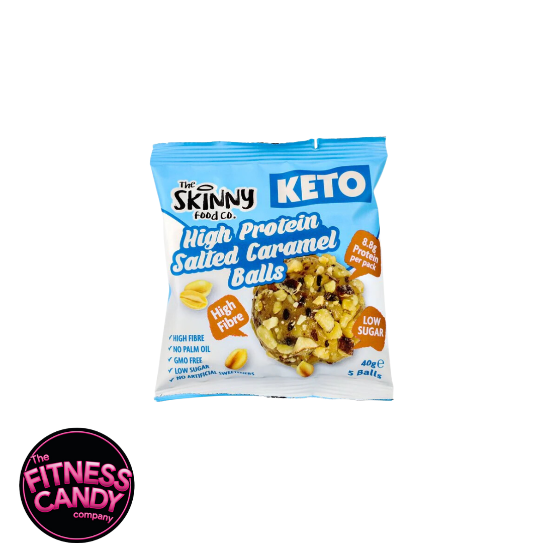 SKINNY FOOD CO High Protein Keto Balls Salted Caramel