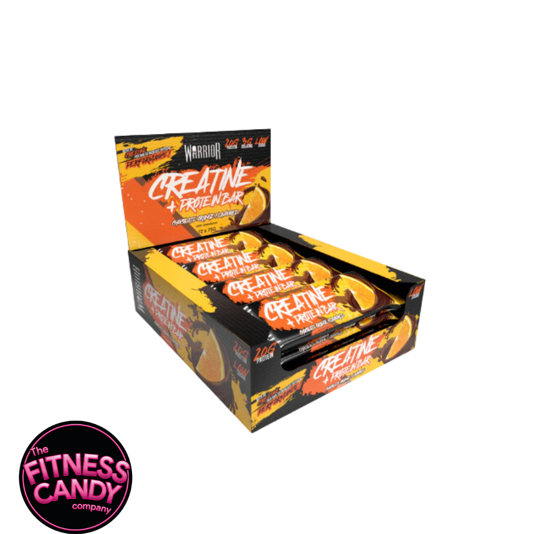 WARRIOR CRUNCH Creatine Bar Chocolate Orange