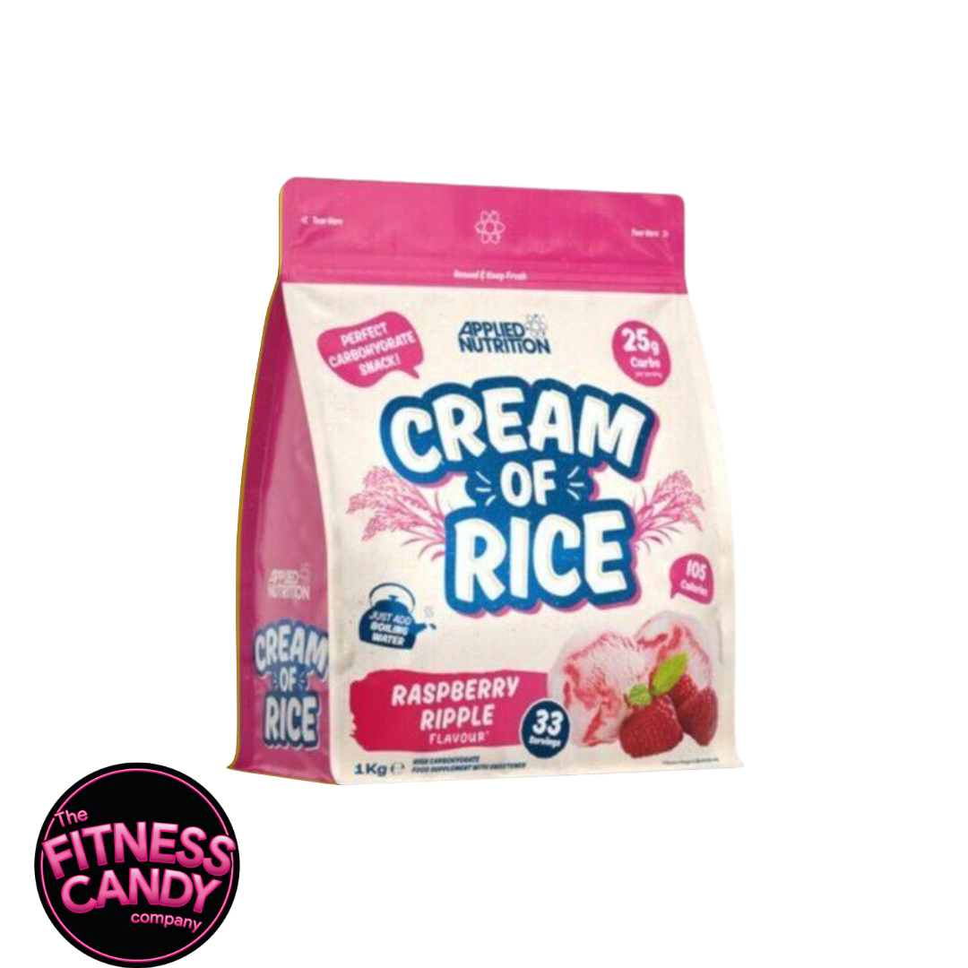 APPLIED NUTRITION Cream Of Rice Raspberry Ripple – The Fitness Candy ...