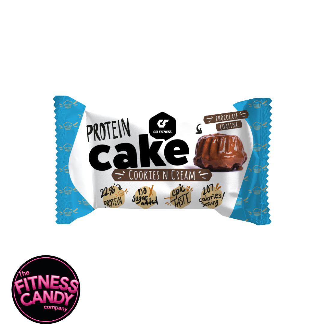 GO FITNESS Protein Cake Cookies & Cream