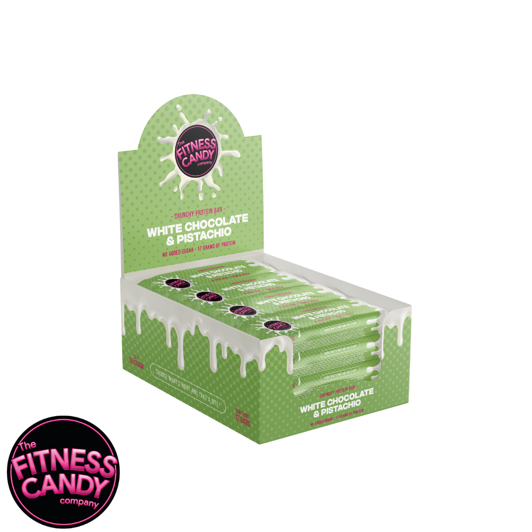 FITNESS CANDY White Chocolate & Pistachio
