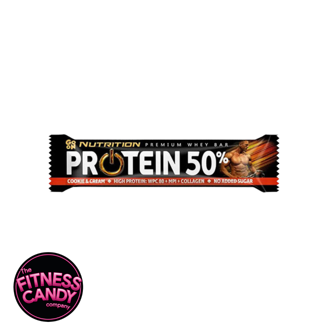 GO ON Protein Bar 50% Cookies & Cream