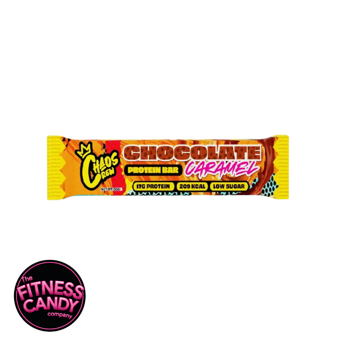 CHAOSCREW Protein Bar Chocolate Caramel