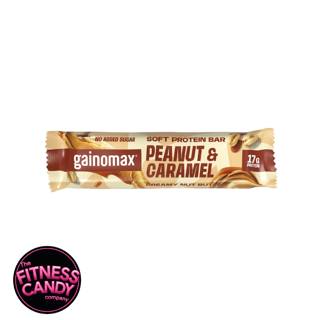 GAINOMAX Soft Protein Bar Peanut & Caramel