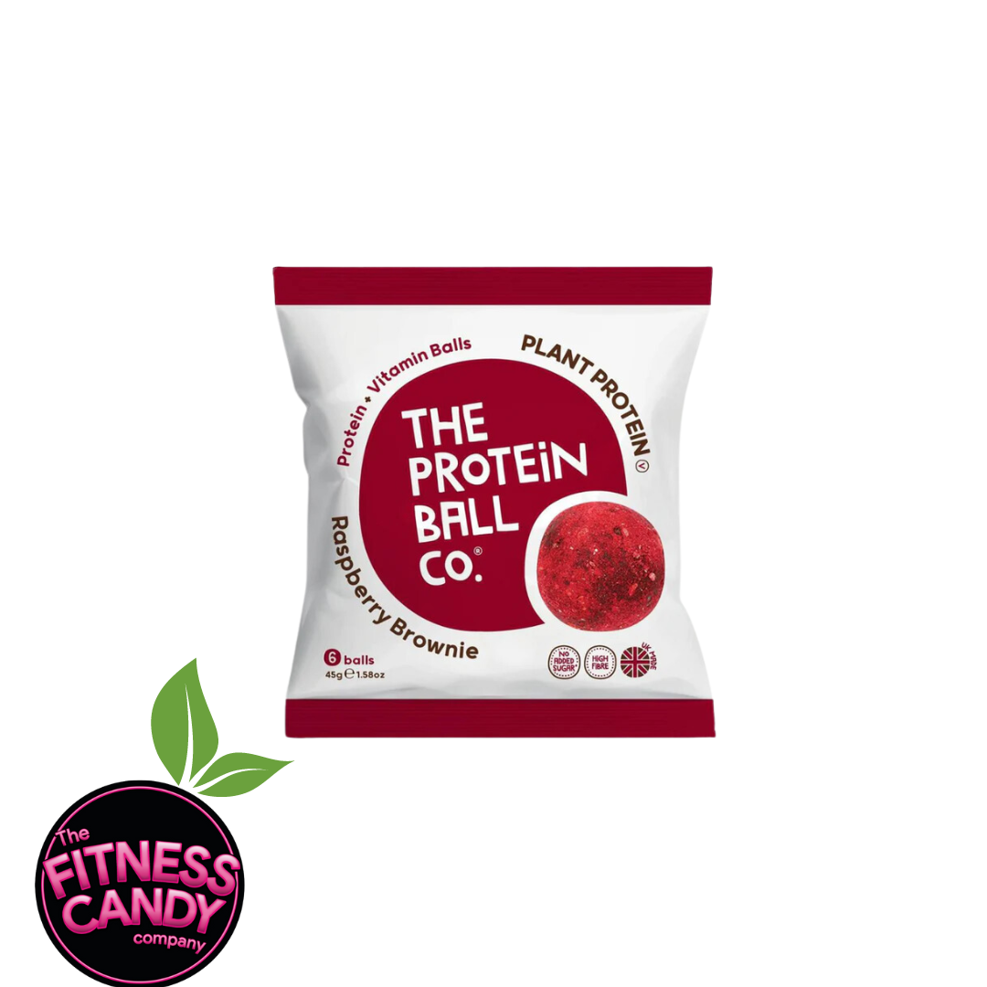 THE PROTEIN BALL CO Vegan Raspberry Brownie