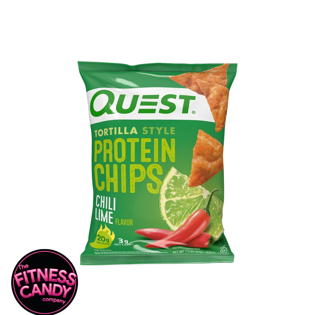 QUEST Protein Chips Chili Lime (THT 27/07/2026)
