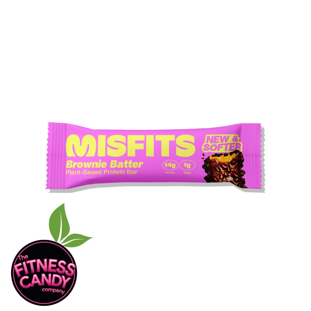 MISFITS Vegan Protein Bar Brownie Batter