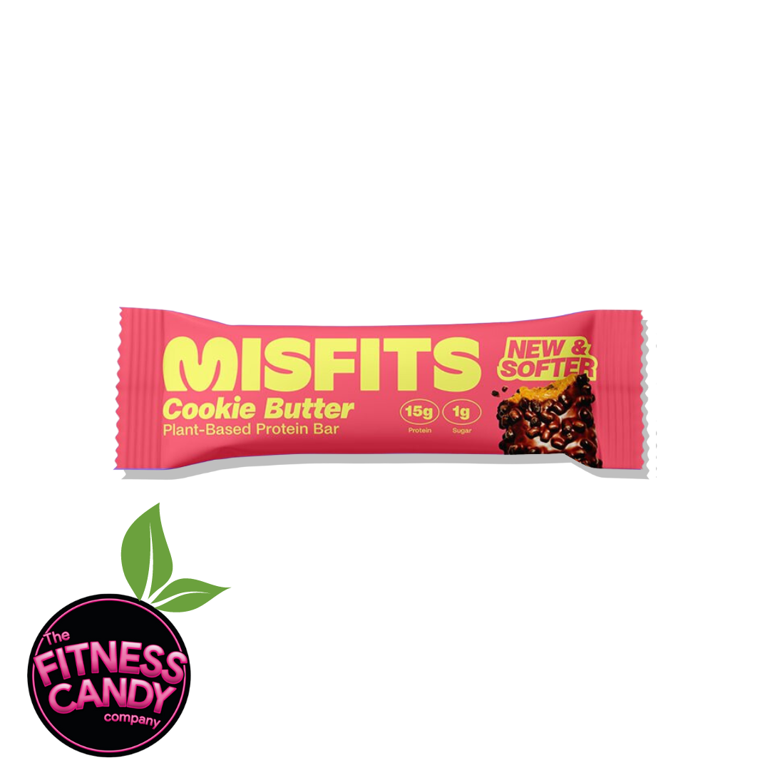 MISFITS Vegan Protein Bar Cookie Butter