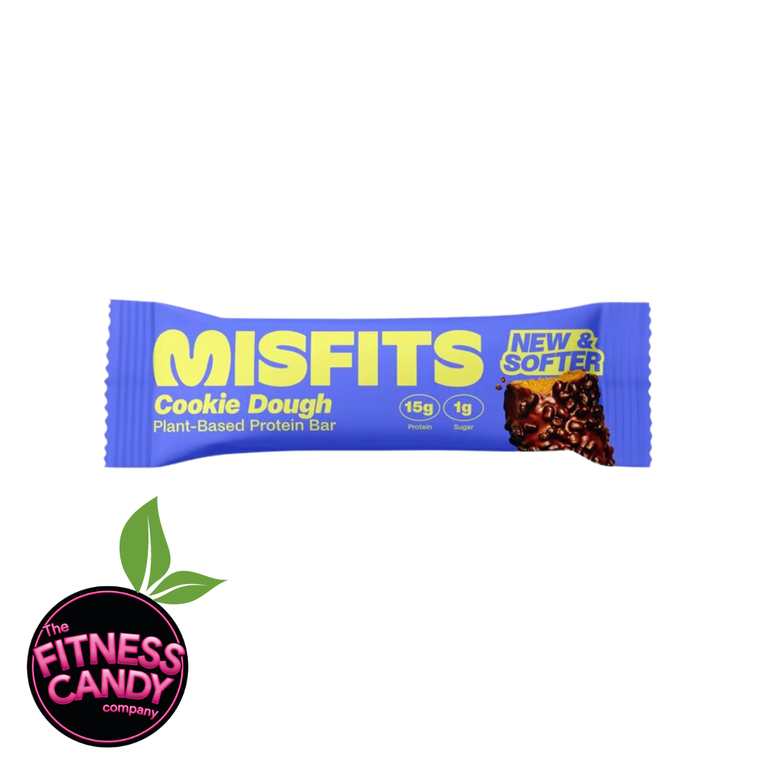 MISFITS Vegan Protein Bar Chocolate Cookie Dough