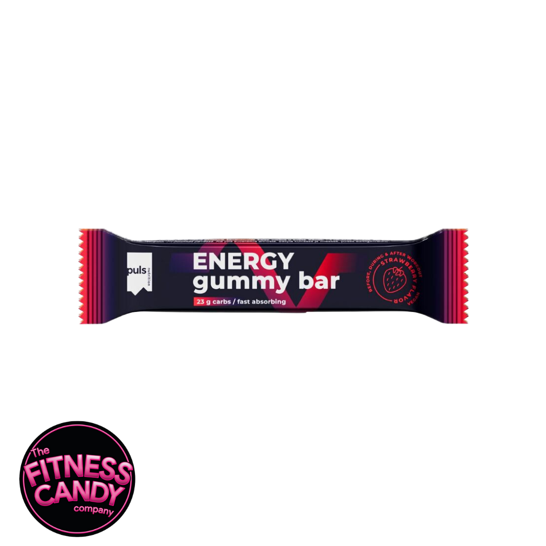 PULS Energy Gummy Bars Strawberry