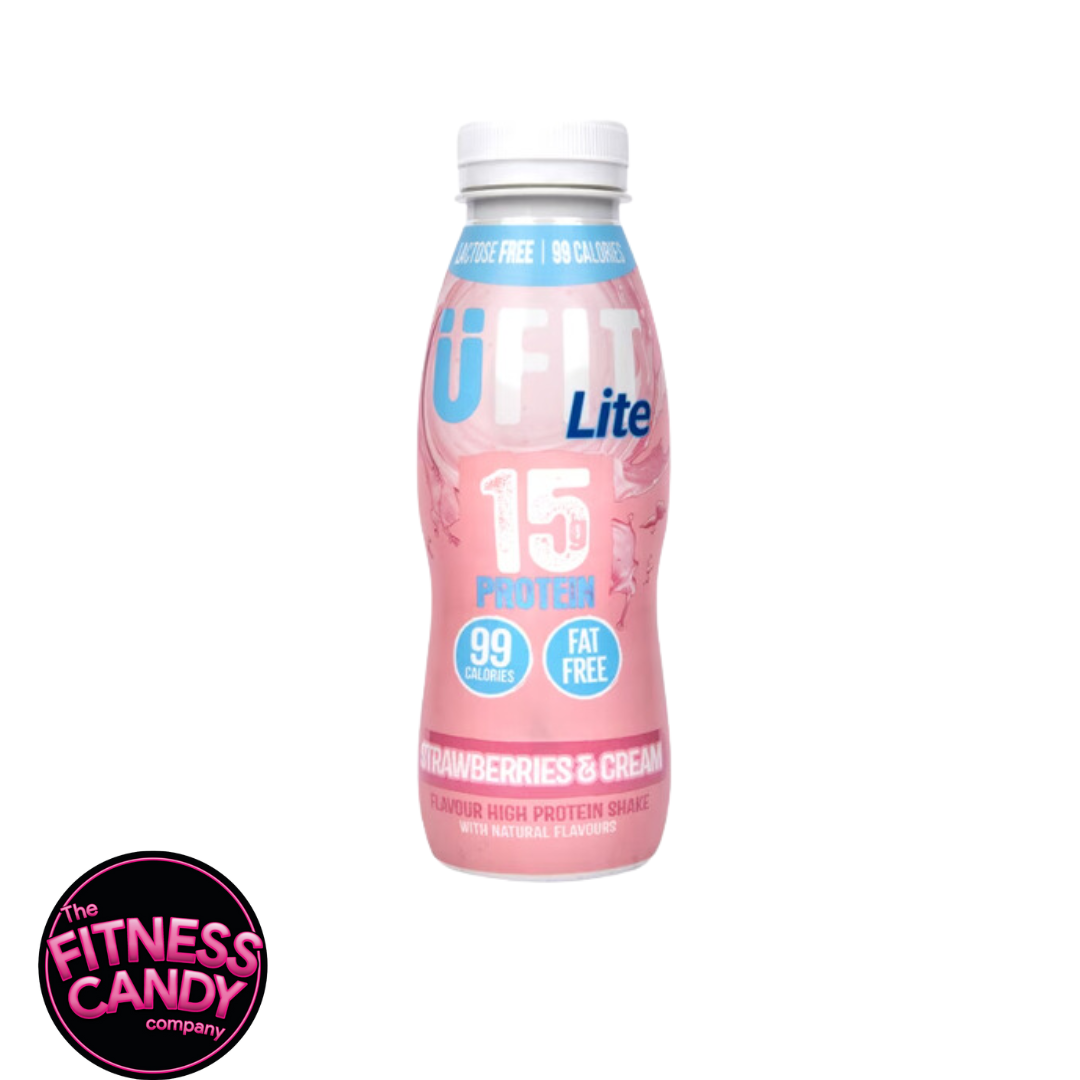 UFIT Lite Protein shake Strawberry & Cream