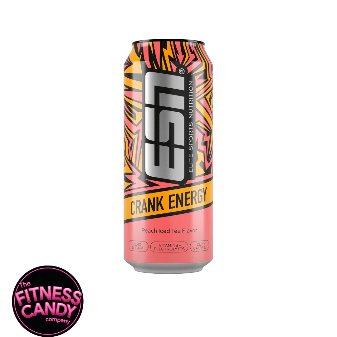 ESN Crank Energy Peach Iced Tea