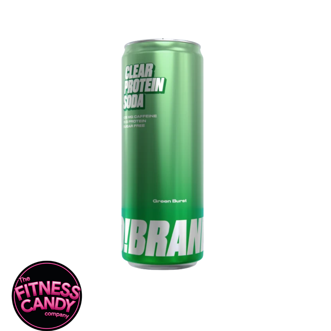 PRO!BRANDS Clear Protein Soda Green Burst