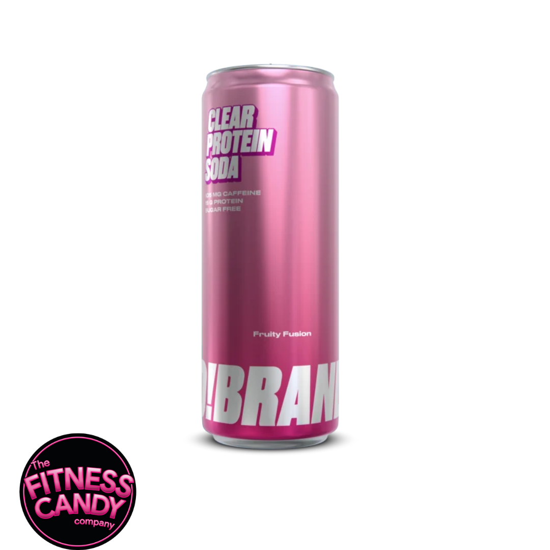 PRO!BRANDS Clear Protein Soda Fruity Fusion