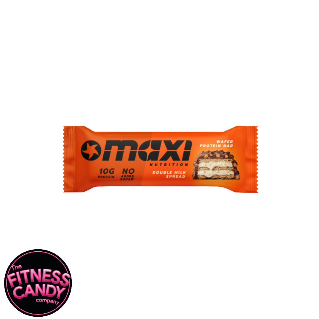 MAXI NUTRITION Wafer Protein Bar Double Milk Spread