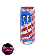 MONSTER Zero Ultra Red White & Blue Razz